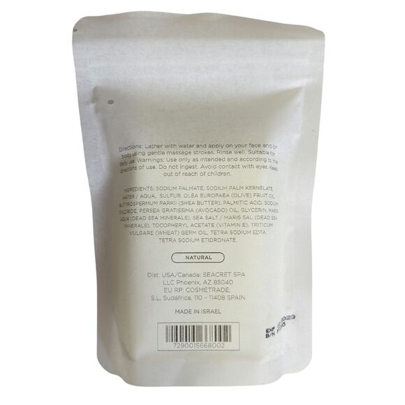 Seacret Sulfur Soap 3.5oz NEW Minerals from the Dead Sea - Picture 2 of 2